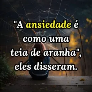 Uma Conversa com a Própria Mente Ansiosa: À medida que me afastava das garras da ansiedade, floresta sombria que me cercava começou a clarear