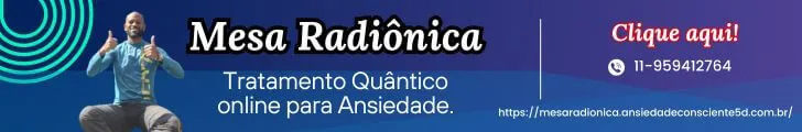 Mesa Radiônica para Ansiedade, depressão, estresse, medo e insegurança