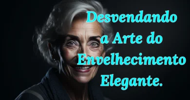 Desvendando a Arte do Envelhecimento Elegante